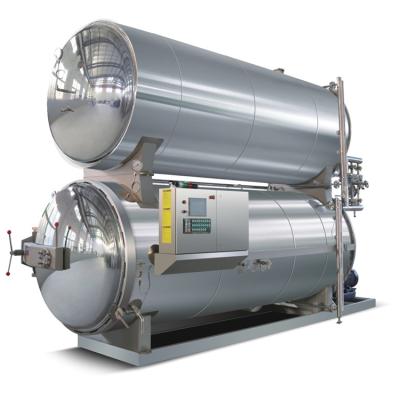 China Wholesale Food Manufacturers Pressure Water Immersion Autoclave For Canning for sale