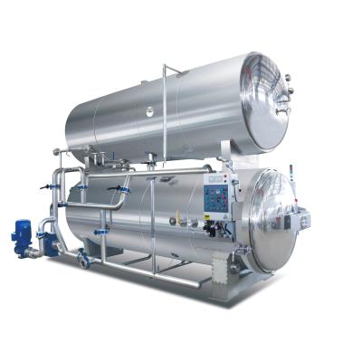 China SUMPOT Hotels Shaking Hot Water Immersion Sterilizer Autoclave for congee /baby food sterilization retort for sale