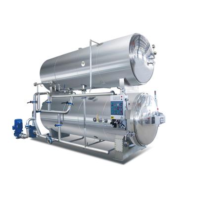 China Full Automatic Factory Hot Water Immersion Autoclave Food Sterilizer for sale