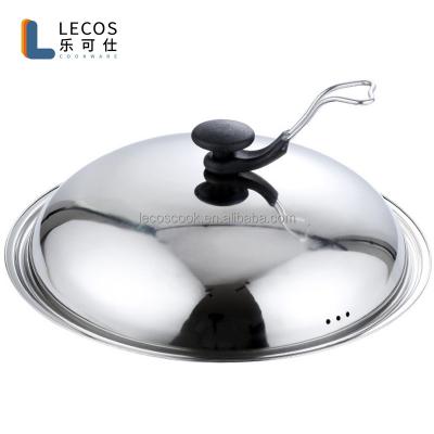 China Stainless Steel Sustainable High C Glass Dome Jar Adjustable Lid for sale