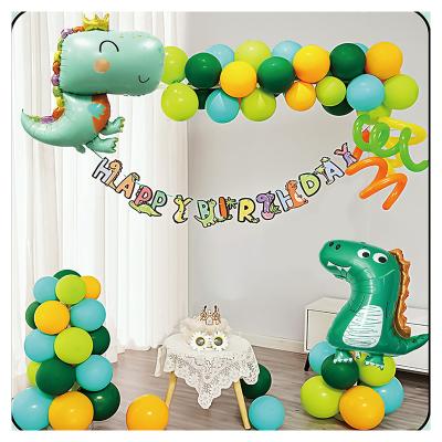 China Dino Party Favors Kit For Birthday Party Girls Boys Baby Shower Decor Celebration,Dinosaur Dragon Foil Balloons Garland Kit For Birthday for sale