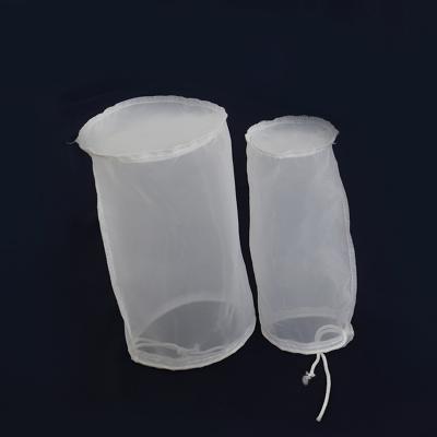 China Edible Filtration Industry Grade Nylon Filter Bags 25 To 50 Microns For Olive Oil Filtration In Process for sale