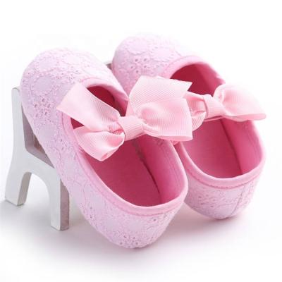 China Amazone Anti-slippery Warm Bowknot Baby Wedding Party Anti-Slip Shoes Mary Jane for sale