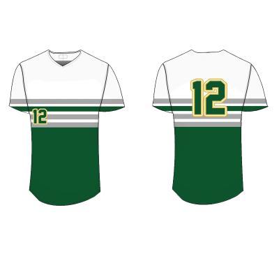 China Digital Print Breathable Baseball Jersey Customized 3xl Football Jerseys for sale