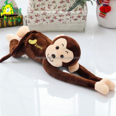 China Toy Customized Animal Plush Brown Long Arm Monkey Toys Gift/Toys for sale