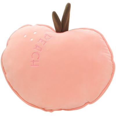 China Non-toxic Customized Cute Fruit Shape Pillow Decorate Fruit Cushion for sale