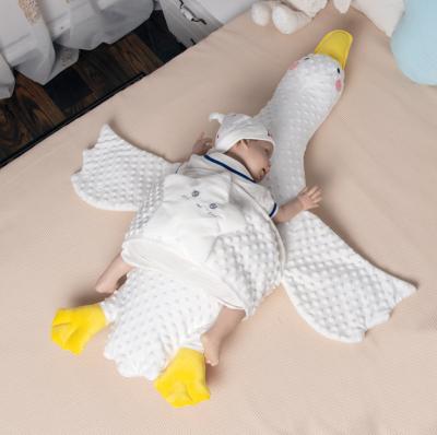 China Amazon Gift/Toy Sleepingbig Newborn Baby Goose Exhaust Pillow White Colic Flatulence Comfort Pillow for sale