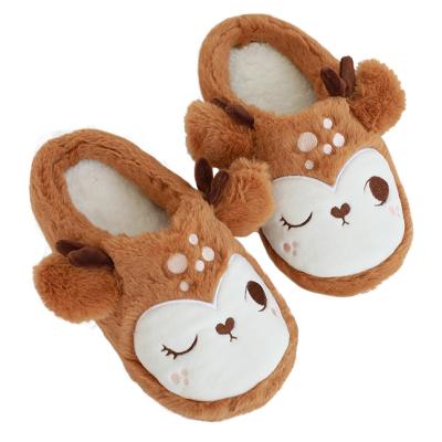 China CUSHIONING Home Slipper Wholesale Animal Warm Elephant Plush Indoor Slippers for sale