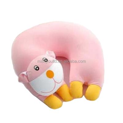 China Wholesale Manufacturer Anti-static Stuffed Animal Toy Giraffe Neck Pillow Animal U-Shape For Kids for sale