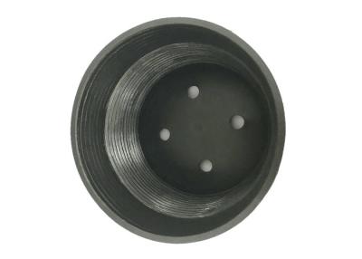 China Black Plastic Thread Protectors / Screw Thread Protectors For Drill Pipe for sale