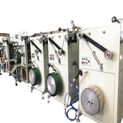 China Sheet 80kg/h PET Polyester A-Exit Manual Strap Extruding Line for sale