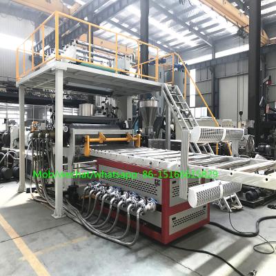 China Laminate Flooring Sheet SPC Machine Production Line Tile Production Line for sale