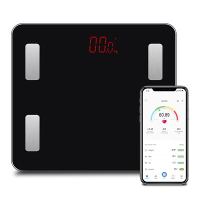 China 2022 New Product Portable Adult Body 150Kg BT Digital Stored Automatic Smart Electronic Scale for sale