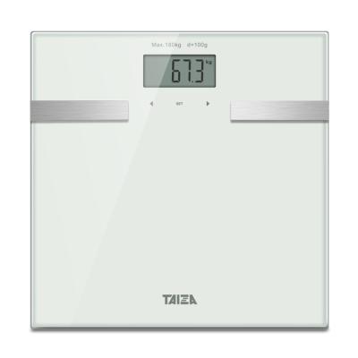 China API Smart Bmi Body Weight Glass Electronic Bathroom Platform Digital Personal Weighing Bathroom Scale for sale