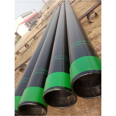 China OIL PIPE API 5CT PSL1 / PSL2 K55 J55 N80 P110 SMLS Casing Tubing For Oil And Gas Transmission for sale