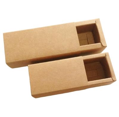 China 2022 Recyclable Popular Custom Printed Sliding Kraft Paper Drawer Box For Electronic Product Case Packaging for sale