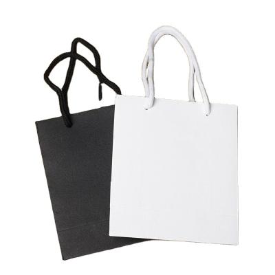 China Recyclable Custom Factory Gift Gradient Color Fashionable Custom Printed Paper Bag With Handle for sale