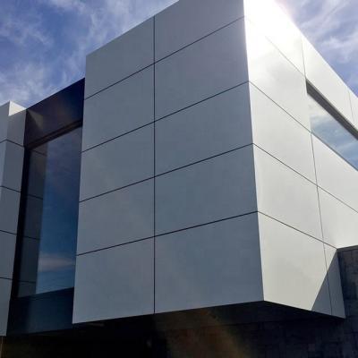 중국 Building Facade Fireproof Aluminium Composite Panel Alucobond Metal PE PVDF Coating 판매용