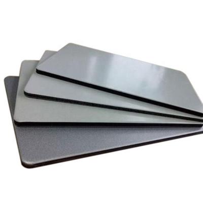 China 4mm Silver Mirror Aluminium Composite Panel Acm Material PVD Colored Aluminum Alloy for sale