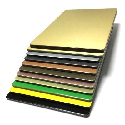 China Brand ACM Sheet Pvdf Coating Aluminum Composite Panel Interior and Exterior Wall Cladding for sale