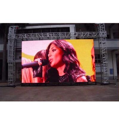 China Stage led screen for stage decoration outdoor stage rental for rental p6 for sale