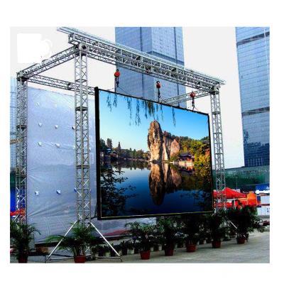 China OUTDOOR super light led display screen led outdoor stage wall p3.91 rental p4.81 outdoor rgb led display stage background for sale