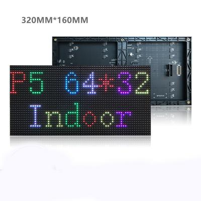 China full color Shenzhen pixel 2121SMD led advertising cabinet pantalla portable led module nationstar p5 320*160mm for sale