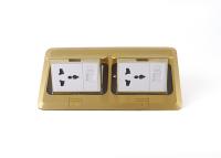 China 250 Volt 13 Amp Floor Mounted Duplex Receptacle Fire - Proof Soft Pop Up Type for sale