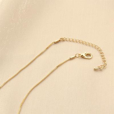 China Trinkel friendship bff mom fashion gold clavicle chain bead variable necklace CLASSIC Cheap for sale