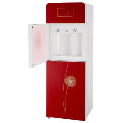 China Floor Standing Hot And Cold Water Dispenser With Tempered Glass (YLRS-H8) for sale