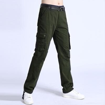 China QUICK DRY Wholesale Low MOQ Mens Cargo Pants White Gym Training Wear Casual Cargo Sports Pants for sale