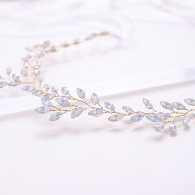 China Women Handmade Jewelry Accessories Rhinestone Crystal Headband Bridal Jewelry Hair Accessories Wedding Hair Jewelry Bridal Headband for sale