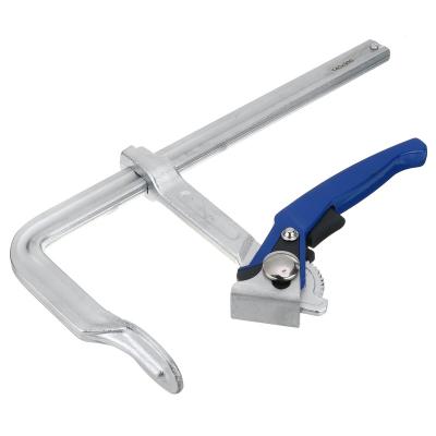 China Assembly Metal Ratcheting Heavy Duty Quick F Clamp Guide Rail Clamp System Clamping Hand Tool for sale