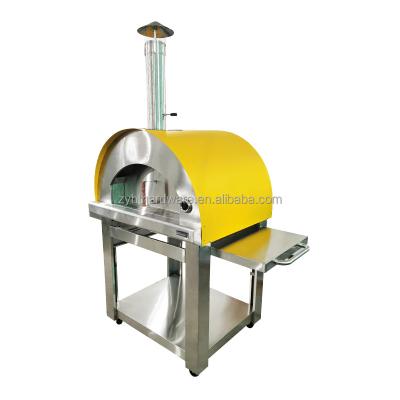 China High Quality Professional Outdoor Wood Fired Adjustable Height Pizza Oven for sale