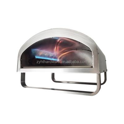 China Height Adjustable Food Truck Portable High Power And Fast Gas Pizza Oven for sale