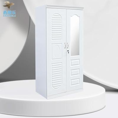 China Steel Metal Almari Baju Dewasa Lemari Pakaian Kustom Desain Of Clothes Locker De Armario De Cabinet From Guangzhou Expandable Door Factory 2 for sale