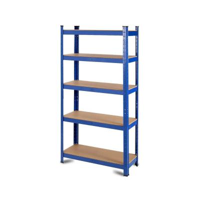 China Corrosion Protection Storage Shelving Racks / Cheap Adjustable Light Duty Metal Shelf Industrial Steel Goods Warehouse Rack, 1800mm Industrial for sale