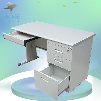 China (Size)Adjustable Metal Desk Design Office Furniture Customizable Metal Desk With Drawers for sale