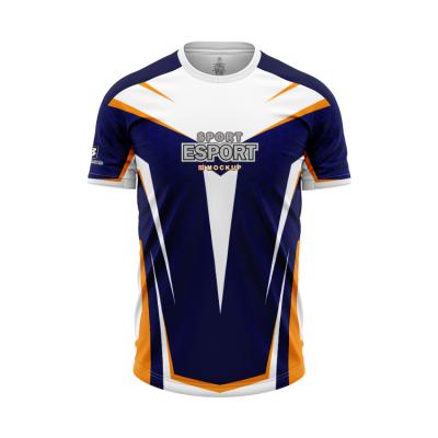 China Breathable Hot Sale Game Clothes Esports Sublimation Esports Game Uniform T-Shirt for sale