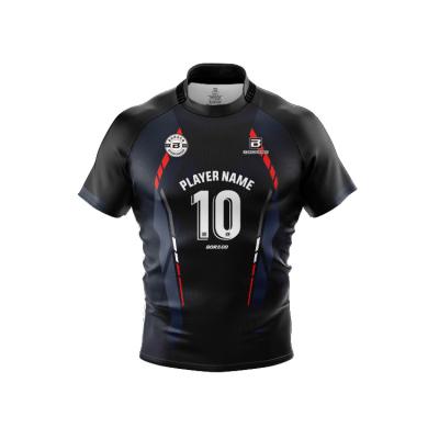 China Breathable Free Design Custom Your Own Fashionable Rugby Jersey for sale