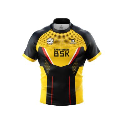 China Rugby Wear Breathable Rugby League Jersey Latest OEM Service Design Rugby Uniform for sale