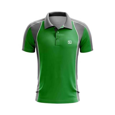 China New Product Customized Mens Sports Antibacterial Ultra Fine Mesh Polo Shirt QUICK DRY for sale