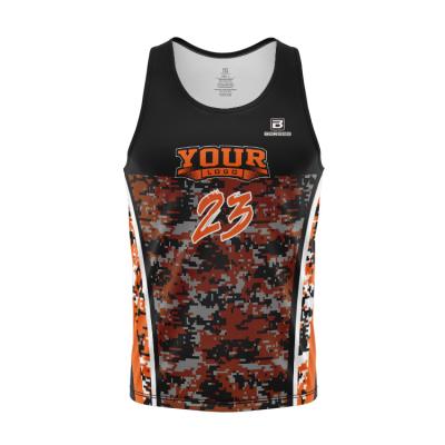 China QUICK DRY Bodybuilding Custom Gym Mens Stringer Vest Running Singlet for sale