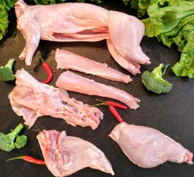 China Low Fat Frozen Whole Rabbit Meat for sale