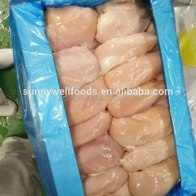 China NATURE halal frozen boneless skinless chicken breast by 10kgs bulk packing on hot sale for sale