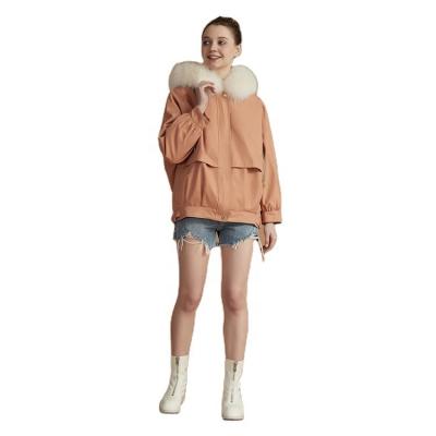 China New Type Hot Selling Good Quality Women's Long Breathable Parka Coat Fox Fur Rabbit Fur With Fur Trim Hood S-2XL Or Casual Customized Size for sale