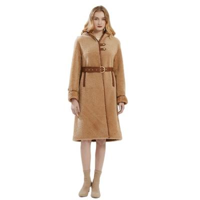 China Top Quality Widely Used Women's Breathable Sheep Fur Coat for sale