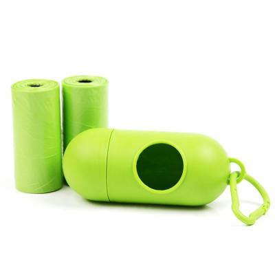 China Sustainable Custom Cheap Portable Plastic 15PCS Dog Waste Cleaning Bags Dog Poop Bags for sale