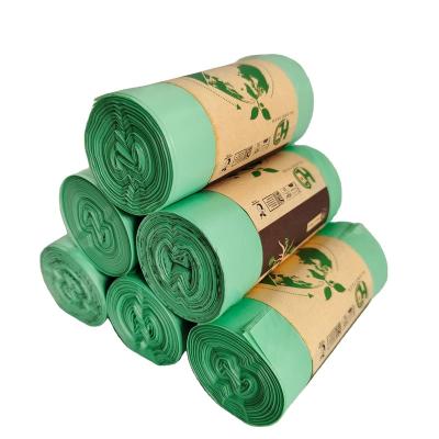 China Factory Supply 100% Biodegradable Biodegradable Kitchen Waste Bags Compostable Waste Bags for sale