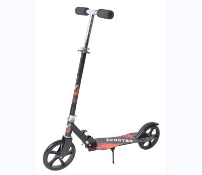 China Wholesale Foldable PU Scooter 2 Wheels Kids Adult Scooter For Age 10+ for sale